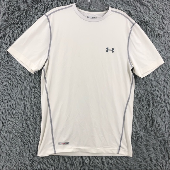 Under Armour Other - Under Armour UA Shirt Mens Medium Fitted Heat Gear Athletic Workout